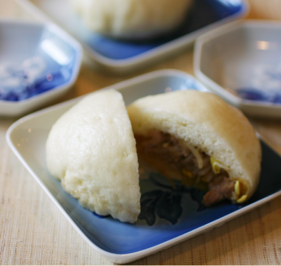 小粒大豆モヤシの肉まん