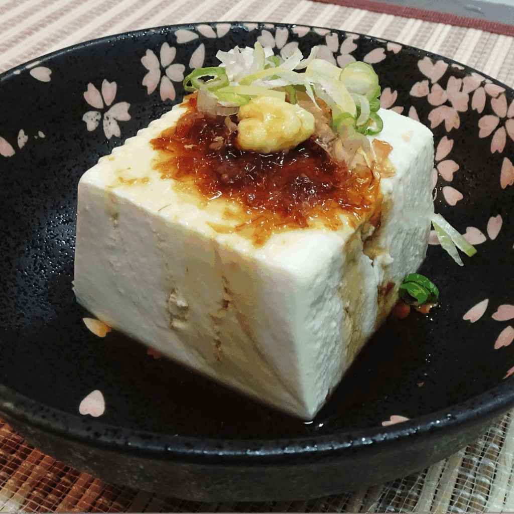 豆腐。tofu